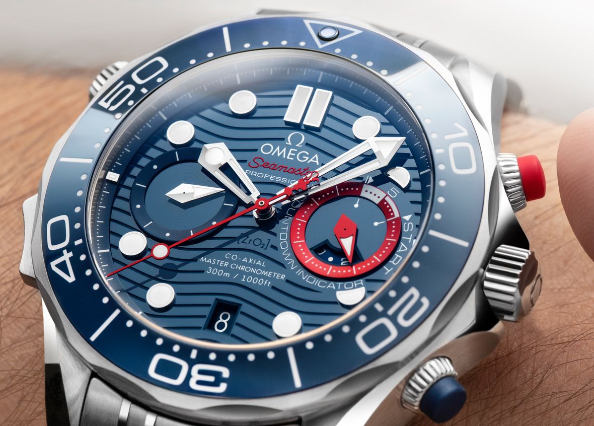 The New Omega Seamaster Diver 300M America’s Cup Chronograph