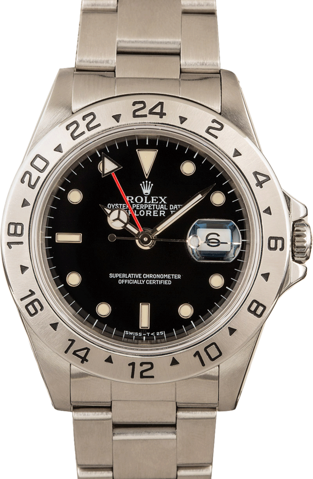 Rolex Explorer II 16570 Black Watch