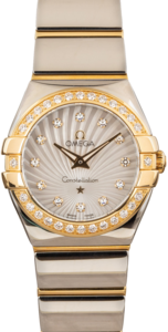 Lady Omega Constellation Mother of Pearl Dial