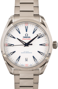Omega Seamaster Aqua Terra White Dial