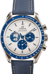 Omega Speedmaster Anniversary Series Silver Snoopy Award