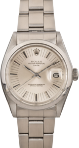 Rolex Date 1500 Silver Dial Oyster