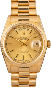 Rolex Day-Date President 18238 Champagne Dial