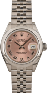 Rolex Datejust 279160 Pink Roman Dial