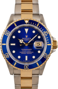 Rolex Submariner 16613T Blue Dial