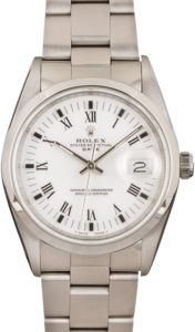Men's Rolex Date 15200 White Dial