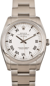 Rolex Oyster Perpetual 114200 White Dial